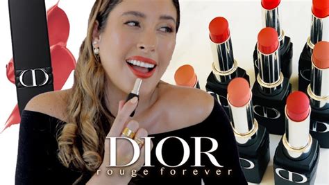 dior forever lipstick swatches|dior transfer proof lipstick 200.